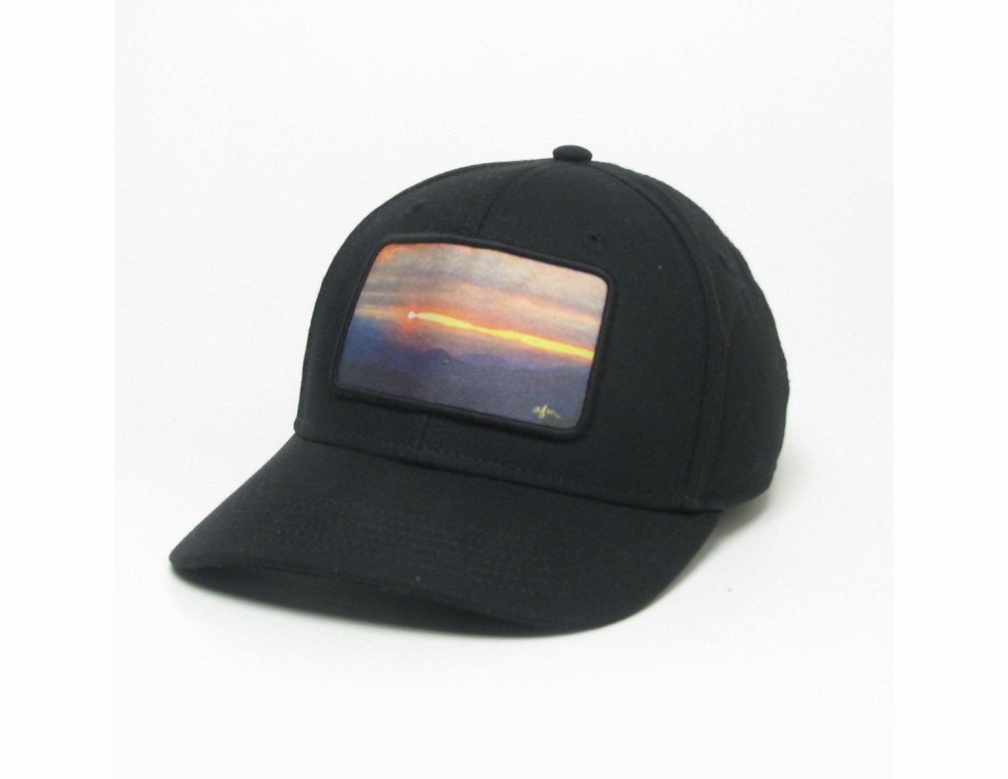 Sunset Mid-Pro Snapback Black - ( Midwest and Beyond)