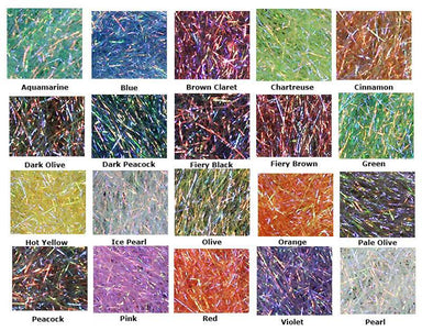 Sybai Fine Spectra Flash Dubbing - The Blue Quill Angler