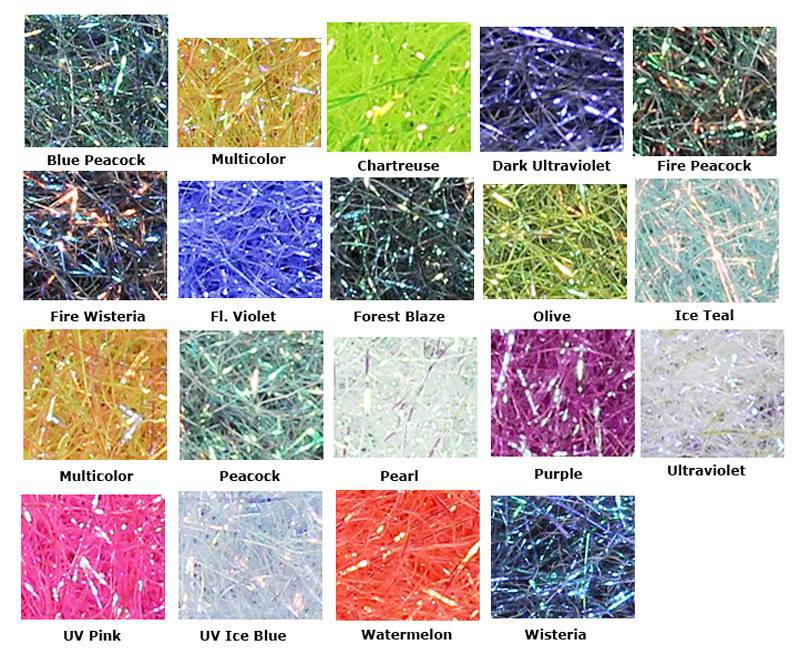 Sybai Lite Brite Dubbing - The Blue Quill Angler