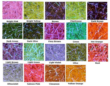 Sybai Super Fine Uv Ice Dubbing - The Blue Quill Angler