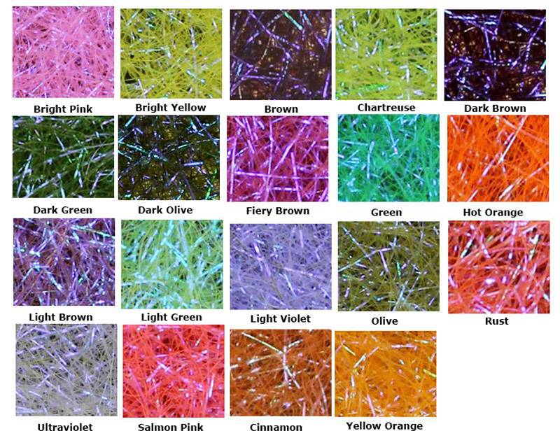 Sybai Super Fine Uv Ice Dubbing - The Blue Quill Angler