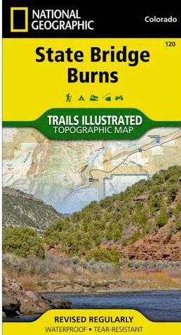 Topo Map 120 - State Bridge/Burns - The Blue Quill Angler