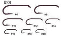 U Series U101 Hooks - 50 Pack - The Blue Quill Angler