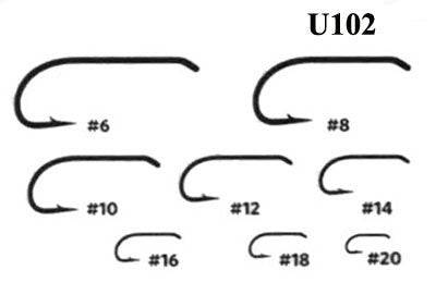 U Series U102 Nymph Hook - The Blue Quill Angler