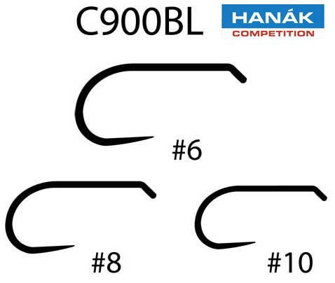 Competition Hooks - C900Bl - Streamer