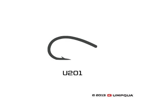 Umpqua U Series U201 Hook - 50 Pack (Dai-Riki 125 Equivalent)