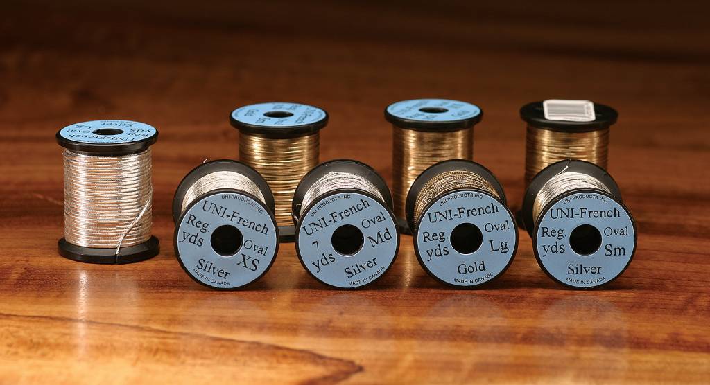 Uni French Oval Tinsel - The Blue Quill Angler