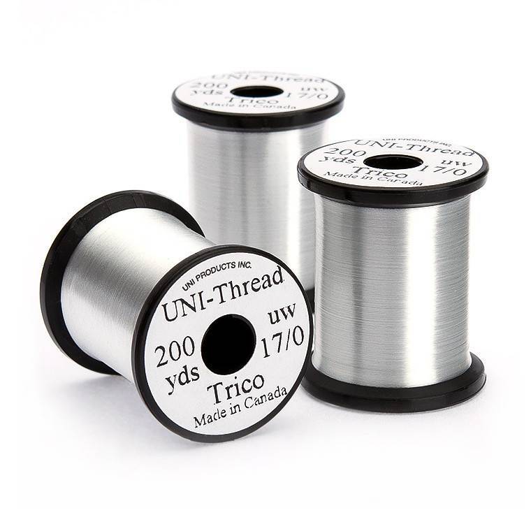 Uni White 17/0 Trico Thread - The Blue Quill Angler