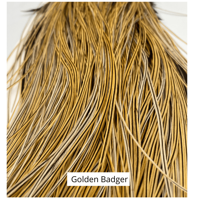 Whiting Rooster Midge Saddle - Silver Grade - The Blue Quill Angler