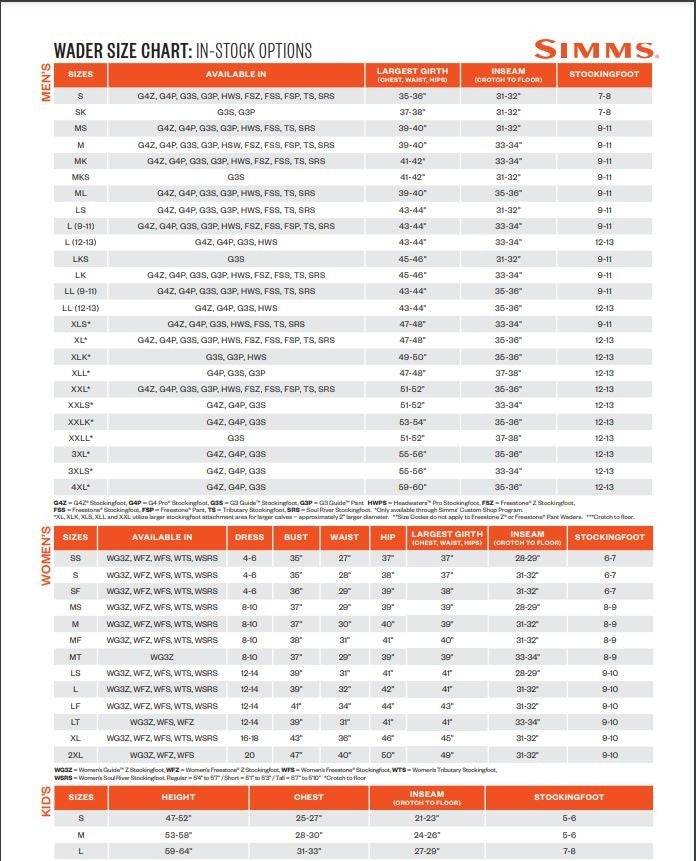 Women's G3 Guide Stockingfoot - The Blue Quill Angler