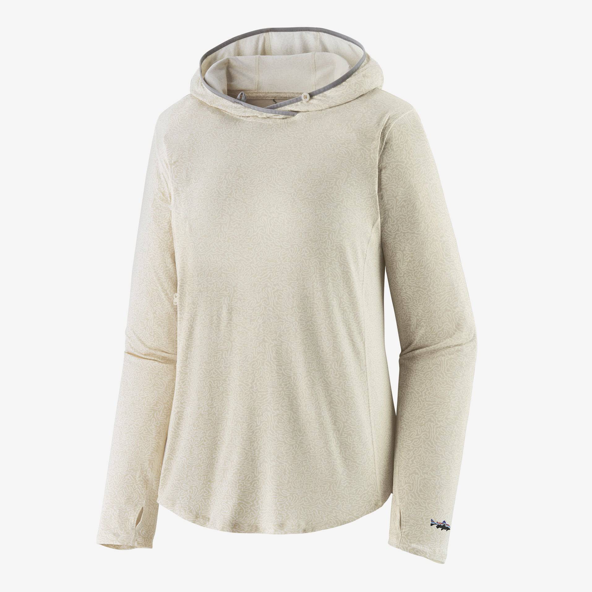 W's Tropic Comfort Natural Hoody - The Blue Quill Angler